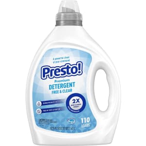 Presto! Concentrated Liquid Laundry Detergent 82.5-oz. Bottle for $6.60 via Sub & Save