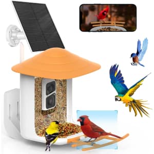 Soliom Smart Bird Feeder w/ Camera: $39.00 Soliom Smart Bird Feeder w/ Camera: $39.00