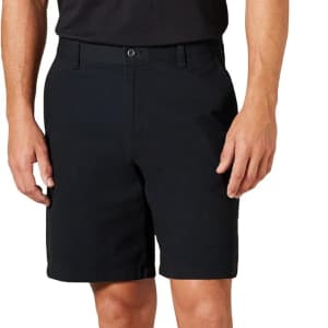Amazon Essentials Men's Classic-Fit 9" Comfort Stretch Chino Shorts for $7