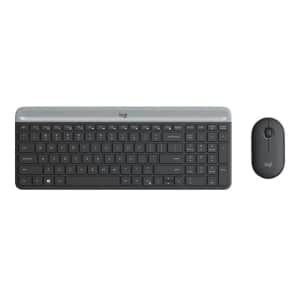 Logitech Wireless Full Size Keyboard & Mouse Combo for $16
