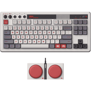 8BitDo Retro Famicom-Edition Mechanical Keyboard for $60