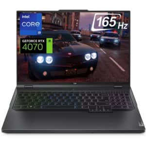 Lenovo Legion Pro 5i Gaming Laptop, 16" WQHD IPS 165Hz Display, GeForce RTX 4070, Intel 13th Gen for $1,934 Lenovo Legion Pro 5i Gaming Laptop, 16" WQHD IPS 165Hz Display, GeForce RTX 4070, Intel 13th Gen for $1,934