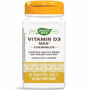 Nature's Way Vitamin D3 Max Chewables for $16