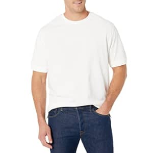 Tommy Hilfiger mens Tommy Hilfiger Men's Big & Tall Flag Crew Neck Tee T Shirt, Bright White, for $36