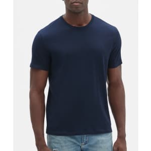 Gap Factory Men's Doorbusters. Save on summer basics with t-shirts, shorts, pants, slides, and more, like the pictured Gap Factory Men's Everyday Crewneck T-Shirt for $4.99 ($12 off).