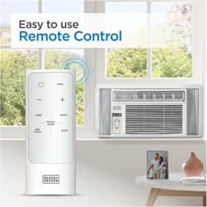 Black + Decker BLACK+DECKER BD12WT6 Window Air Conditioner with Remote Control ,12000 BTU, Cools Up to 550 Square for $310