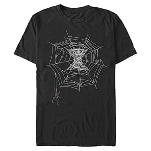 Marvel Men's Universe Widows Web T-Shirt, Black, X-Large for $10