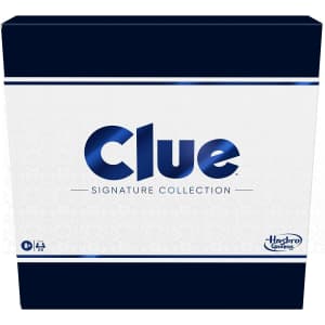 Hasbro Clue Signature Collection Board Game for $11