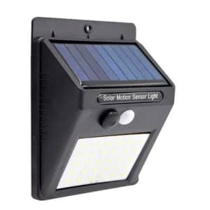 Solar-Powered Motion Sensor Light 8-Pack for $18