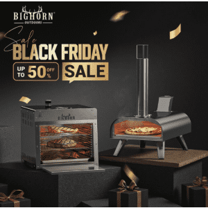 Big Horn Outdoors Black Friday Deals — Pizza Ovens & Steak Grills: Up to 50% off