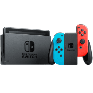 Nintendo Switch 32GB Console with Neon Blue and Neon Red Joy‑Con for $299