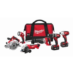 Milwaukee M18 Cordless LITHIUM-ION 6-Tool Combo Kit (2696-26) for $509