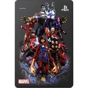 Seagate 2TB Marvel's Avengers Game Drive for PS4 for $50 w/ Prime