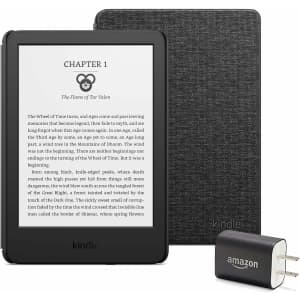Amazon Kindle 16GB (2022) Essentials Bundle for $106 w/ Prime