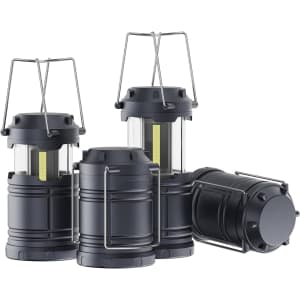 LED Lantern 4-Pack for $23