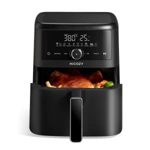 HiCozy 6-Quart 10-in-1 Air Fryer for $46