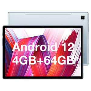 TECLAST Android 12 Tablet 10 inch Tablets P20S, Dual 4G SIM/SD LTE, 4GB RAM+64GB ROM(TF 1TB), for $100