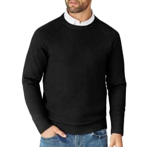 Coofandy Men's Slim Fit Crew Neck Sweater for $12 Coofandy Men's Slim Fit Crew Neck Sweater for $12