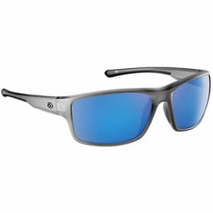 Flying Fisherman Chordata Polarized Rectangular Sunglasses, Matte Crystal Gray Frame/Smoke-Blue for $62 Flying Fisherman Chordata Polarized Rectangular Sunglasses, Matte Crystal Gray Frame/Smoke-Blue for $62