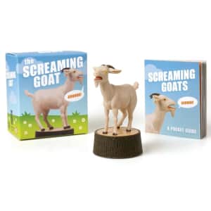 The Screaming Goat Book & Figure for $8 The Screaming Goat Book & Figure for $8