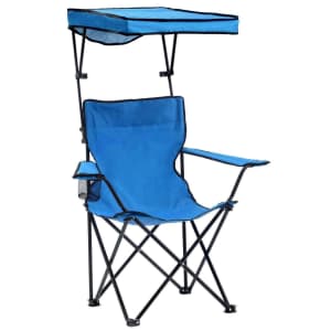 Quik Shade Adjustable Canopy Folding Chair for $35 Quik Shade Adjustable Canopy Folding Chair for $35