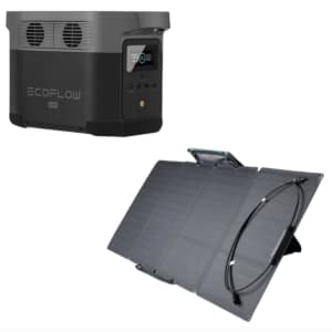 EcoFlow Delta Mini Power Station + 110W Solar Panel for $599