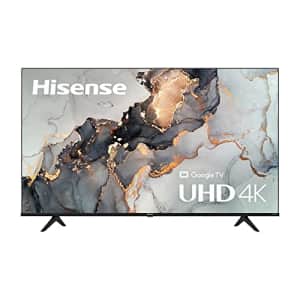 Hisense A6 Series 65A6H 65" 4K HDR LED UHD Smart Google TV (2022) for $368