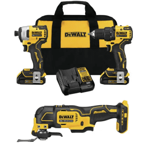 DeWalt Atomic 20V Brushless Cordless Compact Drill/Impact Combo Kit w/ Bare Oscillating Tool for $199 DeWalt Atomic 20V Brushless Cordless Compact Drill/Impact Combo Kit w/ Bare Oscillating Tool for $199