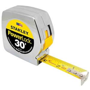 Stanley 33-430 1" X 30' PowerLock Tape Measure, 4 Pack for $62 Stanley 33-430 1" X 30' PowerLock Tape Measure, 4 Pack for $62