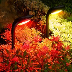 Roshwey Solar Landscape Lights 4-Pack for $22 Roshwey Solar Landscape Lights 4-Pack for $22
