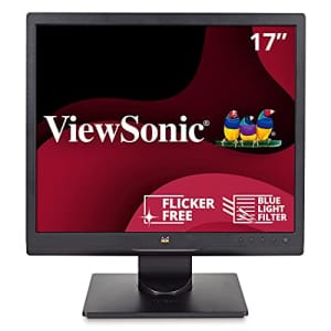 ViewSonic VA708A 17 Inch 1024p LED Monitor with 100% sRGB Color Correction and 5:4 Aspect Ratio, for $163