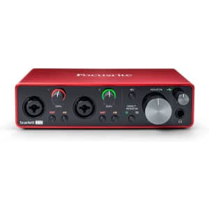 Focusrite Scarlett 2i2 3rd Gen USB Audio Interface for $130