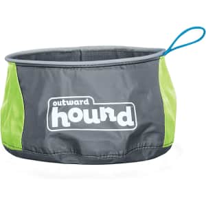Outward Hound Port-A-Bowl 48-oz. Portable Dog Dish for $7 Outward Hound Port-A-Bowl 48-oz. Portable Dog Dish for $7