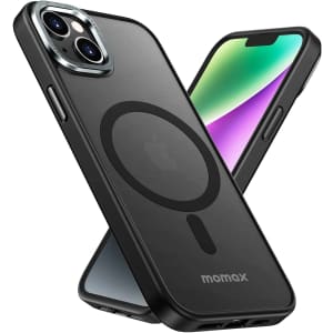 Momax Magnetic Phone Case for iPhone 14 Plus, Pro, and Pro Max for $19