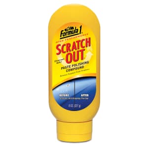 Formula 1 Scratch Out Paste 8-Oz. Polishing Compound for $6 Formula 1 Scratch Out Paste 8-Oz. Polishing Compound for $6