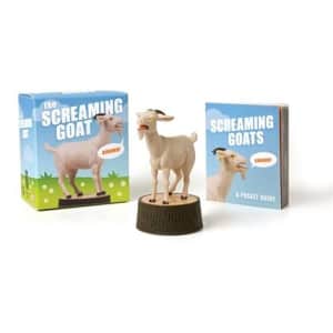 The Screaming Goat Paperback Book & Figure for $8