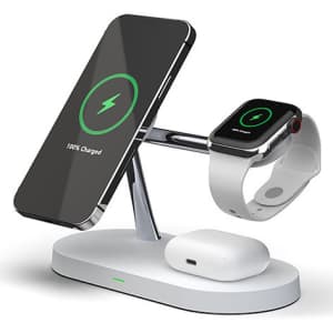 5-in-1 MagSafe Wireless & Wired Charging Station for $50