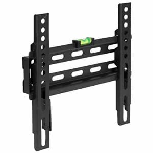 Flash Furniture FLASH MOUNT Fixed TV Wall Mount with Built-In Level - Magnetic Quick Release for $13