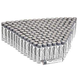 AmazonBasics AAA Industrial Alkaline Batteries 200-Pack for $41