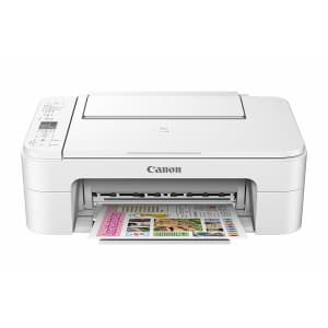 Canon TS3120 Wireless All-in-One Printer for $40