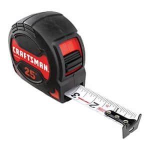 CRAFTSMAN Tape Measure, PRO-10, 25-Foot (CMHT37425) for $14