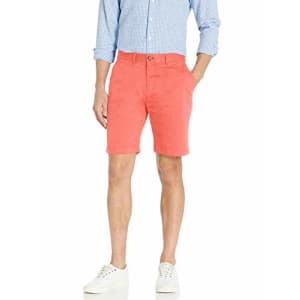 Tommy Hilfiger Men's Casual Stretch Chino Shorts, Cranberry, 29 for $34 Tommy Hilfiger Men's Casual Stretch Chino Shorts, Cranberry, 29 for $34