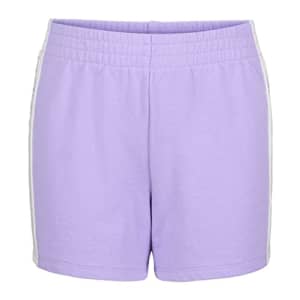 Calvin Klein Girls' Performance Pull-On Sport Shorts, Violet Colorblock, 7 for $16