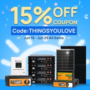 Eco-Worthy's Outlet at eBay: 15% off Eco-Worthy's Outlet at eBay: 15% off