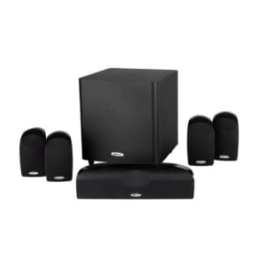 Polk TL1600 5.1-Ch. Home Theater System w/ Powered Subwoofer for $159 Polk TL1600 5.1-Ch. Home Theater System w/ Powered Subwoofer for $159