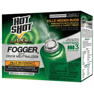 Hot Shot 3-Count Insect Fogger Aerosol with Odor Neutralizer for $6