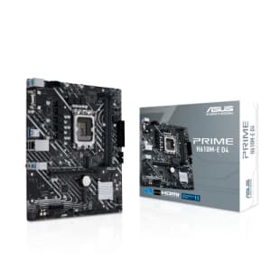 ASUS Prime H610M-E D4 LGA 1700(Intel 12th Gen) mATX Motherboard (PCIe 4.0, DDR4,2xM.2 Slots,1Gb for $123