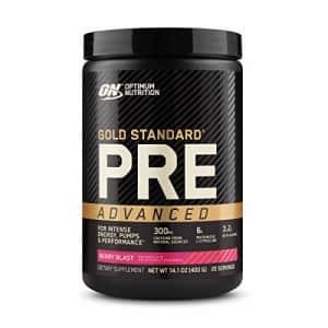 Optimum Nutrition Gold Standard Pre Workout Advanced, with Creatine, Beta-Alanine, Micronized for $38