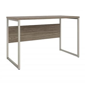 Bush Furniture Bush Business Furniture Table with Open Metal Leg Design and Privacy Panel | Hybrid Large Computer for $168