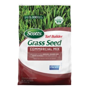 Scotts Turf Builder Grass Seed Commercial Mix 20-lb. Bag for $45